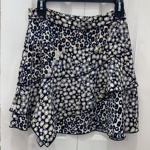 Derek Lam Printed Mini Skirt, Size 2 (NWOT)